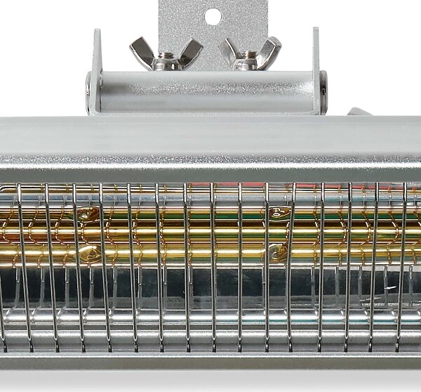 Nedis HTPA30ESS - Vonkajšie elektrické vykurovacie teleso 2000W/230V IP65 + DO