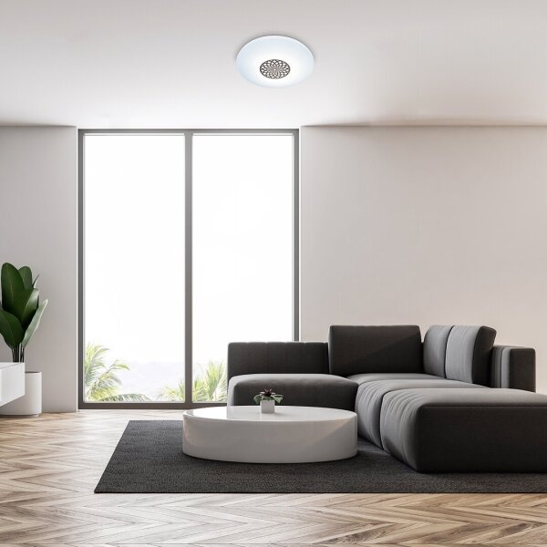 Rabalux 5364-LED RGB Stmievateľné stropné svietidlo OPHELIA LED/24W/230V Wi-Fi +DO