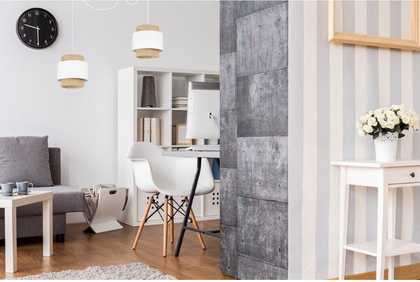 Závesné svietidlo Boho Spider, 2x jutové/biele textilné tienidlo