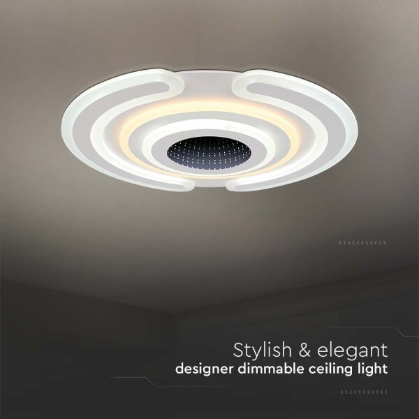 LED Stmievateľné stropné svietidlo LED/95W/230V 3000-6500K + DO