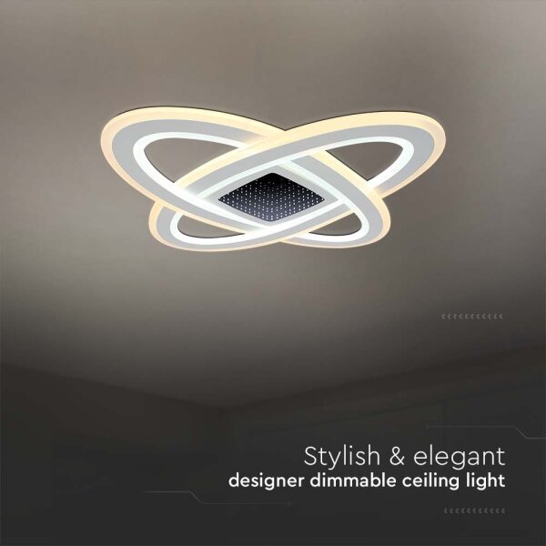 LED Stmievateľné stropné svietidlo LED/130W/230V 3000-6500K + DO
