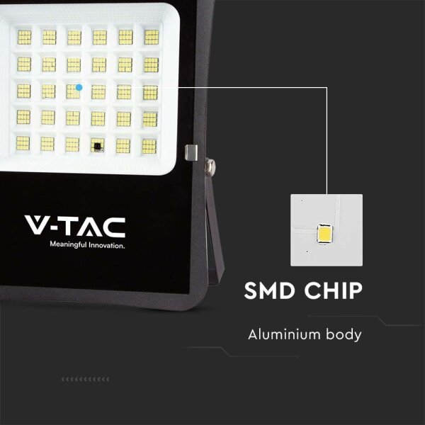 LED vonkajší solárny reflektor LED/20W/3,2V 6400K IP65