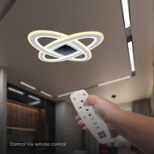 LED Stmievateľné stropné svietidlo LED/130W/230V 3000-6500K + DO