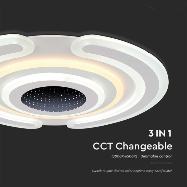 LED Stmievateľné stropné svietidlo LED/95W/230V 3000-6500K + DO