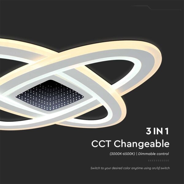 LED Stmievateľné stropné svietidlo LED/130W/230V 3000-6500K + DO