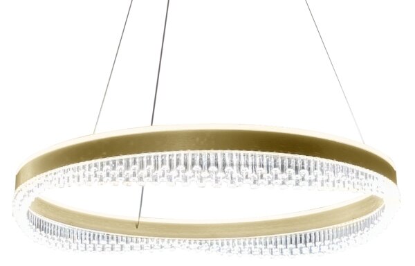 LED Luster na lanku LED/52W/230V pr. 60 cm zlatá