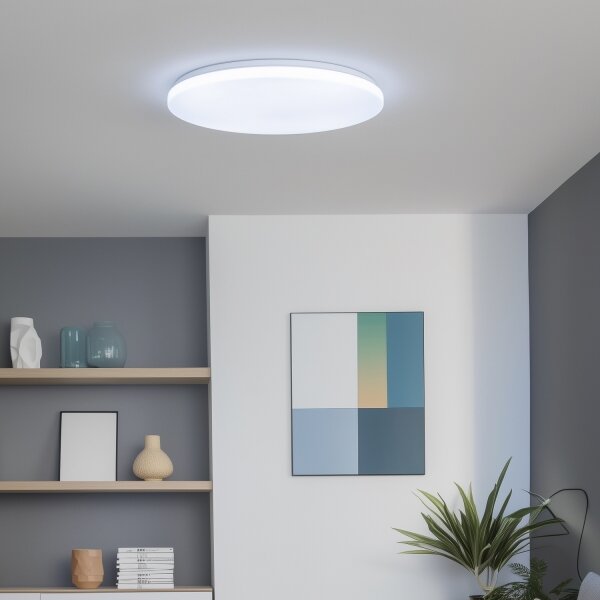 Brilagi - LED stmievateľné stropné svietidlo SMART LED/36W/230V priemer 48 cm Wi-Fi Tuya + diaľkové ovládanie