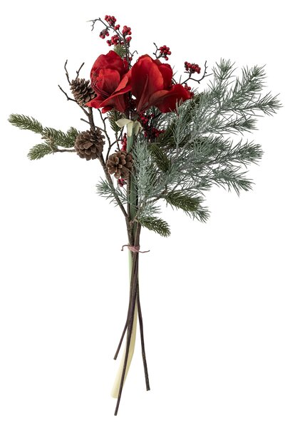 Umělá kytice Rubia Bouquet Red 105 cm