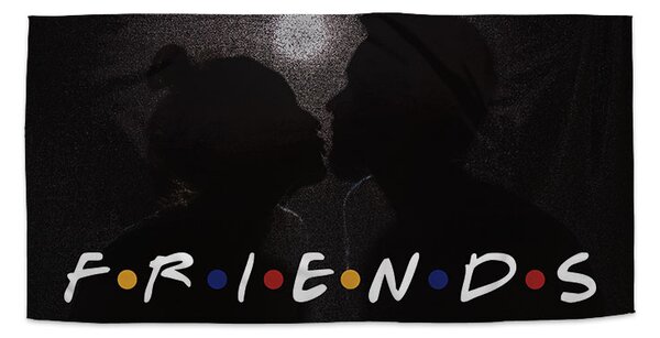 Sablio Uterák Seriál Priatelia FRIENDS Bozk - 30x50 cm