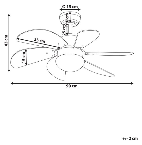 Stropný ventilátor s LED svetlom ružový syntetický materiál preglejka s diaľkovým ovládaním moderný škandinávsky štýl obývacia izba