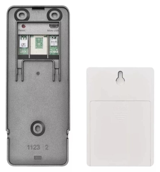Bezdrôtový videozvonec GoSmart 12V 3xAA IP44 Wi-Fi Tuya so senzorom pohybu
