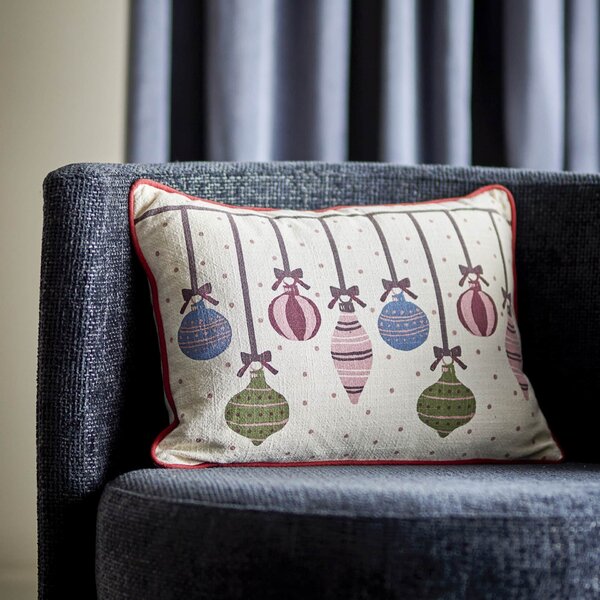 Dekoratívny vankúš Ornamentia Red 60 × 40 cm