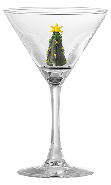 Pohár na koktail s dekoráciou Misa 170 ml Santa Claus