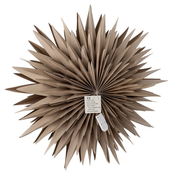 Závesná svietiaca hviezda Elijas Brown 50 cm