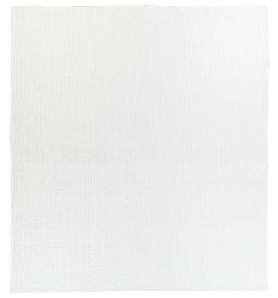 Deka svetlobéžová bavlnená 220 x 240 cm jednofarebná posteľná prikrývka so vzorom spálňa