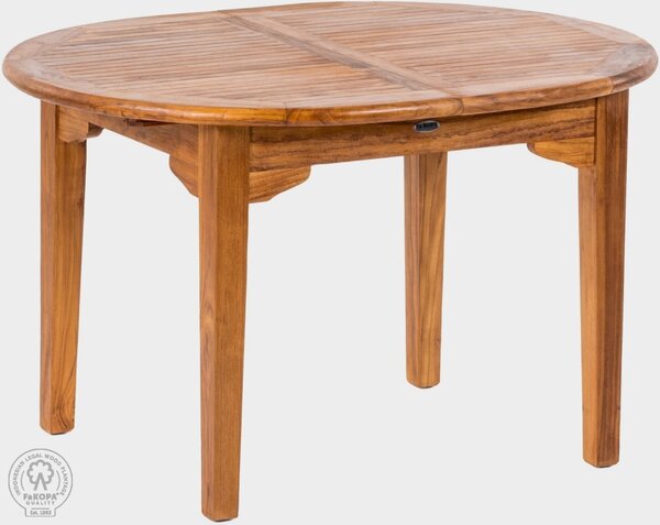 FaKOPA s. r. o. ELEGANTE - záhradný teakový rozkladací stôl 100 x 130-180 cm