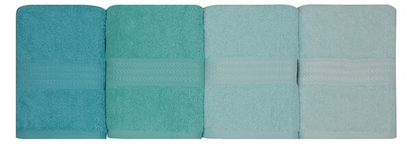 SADA UTERÁKOV NA RUKY, 50/90 cm, zelená, svetlozelená, mätovozelená, šalviovozelená - Kúpeľňový textil, Online Only
