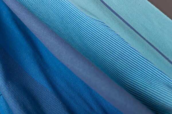 La Siesta HABANA BASIC STRIPES - pohodlné hojdacie kreslo z organickej bavlny