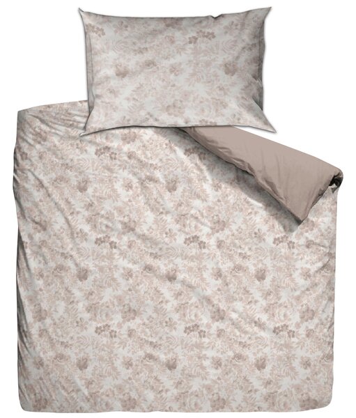 POSTEĽNÁ BIELIZEŇ, renforcé, béžová, 135/200 cm - Online Only bytové doplnky, Online Only