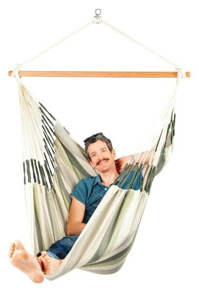 La Siesta Závesné hojdacie kreslo DOMINGO KINGSIZE CLASSIC - cedar