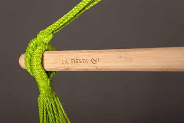 La Siesta Závesné hojdacie kreslo DOMINGO COMFORT CARIBIC - lime