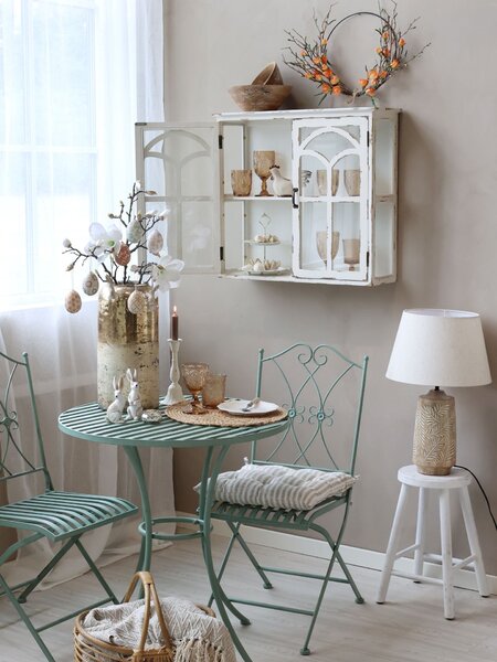Záhradný set stolu so stoličkami Bistro Antique Vert
