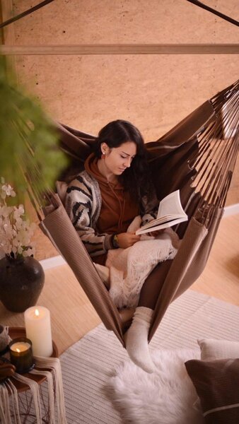 La Siesta HABANA KINGSIZE COSY - závesné hojdacie kreslo vyniká kvalitou a zaistí vám komfort