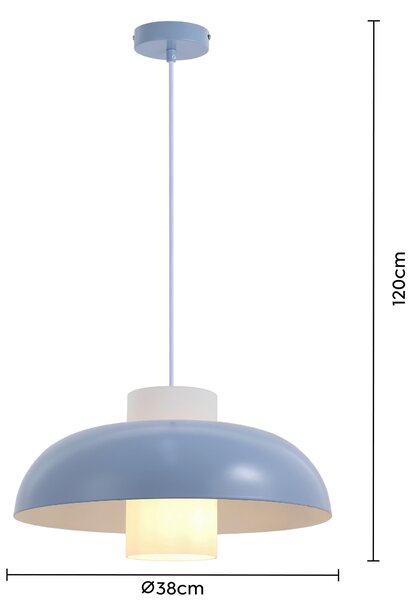 ZÁVESNÉ SVIETIDLO, 38/120 cm Collett's Monde - Online Only bytové doplnky, Online Only