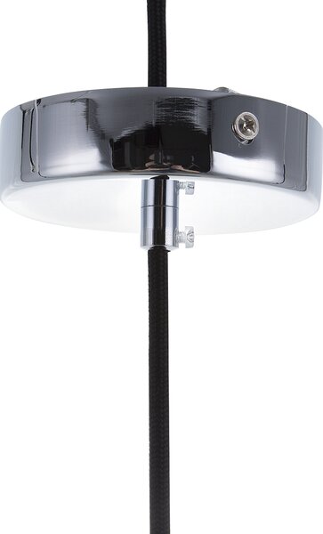 Závesná lampa biela so sadrovým tienidlom moderné stropné svietidlo do interiéru
