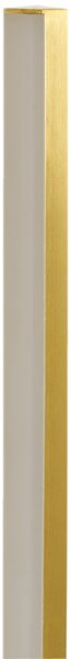 Nástenné LED svietidlo zlaté hliník železo 90 cm lampa na stenu obývacia izba spálňa moderný dizajn