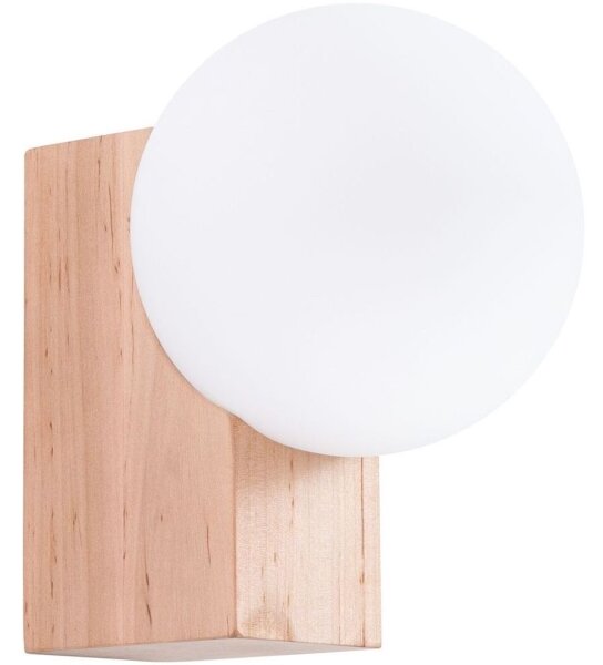 Sollux SL.1682 - Nástenné svietidlo BULBO 1xG9/8W/230V buk/biela