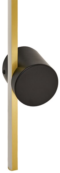 Nástenné LED svietidlo zlaté hliník železo 90 cm lampa na stenu obývacia izba spálňa moderný dizajn