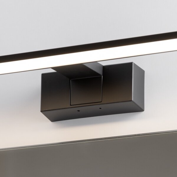 Brilagi - LED kúpeľňové osvetlenie zrkadla VESTRA LED/6W/230V 30 cm IP44 čierna