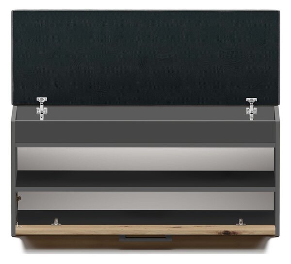 TP Living Botník PARMA antracit/dub artisan