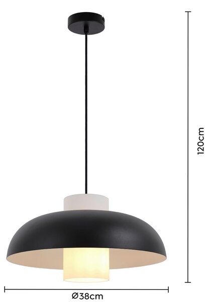 ZÁVESNÉ SVIETIDLO, 38/120 cm Collett's Monde - Online Only bytové doplnky, Online Only