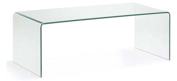 Sklenený konferenčný stolík 50x110 cm Burano – Kave Home