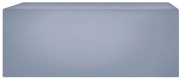 Ochranná plachta na záhradný nábytok sivá PVC polyester 205 x 70 x 35 cm kryt proti dažďu