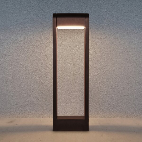 BRILAGI - LED vonkajšia lampa CROTONE LED/7W/230V hnedá IP54 50 cm