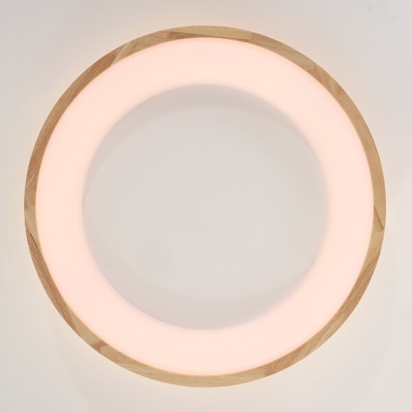 Brilagi-LED Stropné svietidlo FALCON WOOD LED/40W/230V 3000/4000/6000K 60 cm drevo