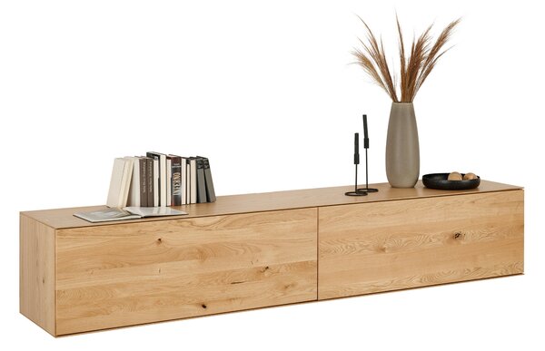 NÍZKA KOMODA, dub, farba duba, 242/44/50 cm Dieter Knoll - Komody