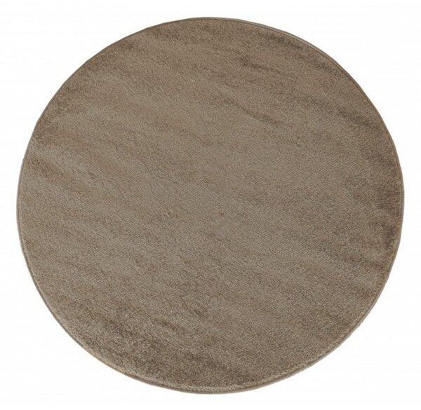 *Kusový koberec Portofino svetlo hnedý kruh, Velikosti 80x80cm