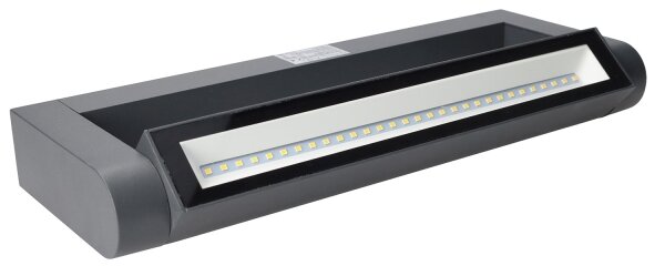 Brilagi -LED Vonkajšie nástenné svietidlo SALERNO LED/12W/230V 35,5 cm antracit IP65