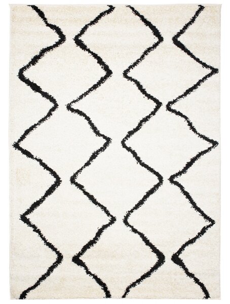 Kusový koberec Shaggy Polta krémový 60x100cm