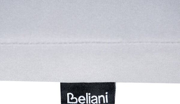 Sada 2 záhradných jedálenských stoličiek svetlé certifikované akáciové drevo svetlosivé podsedáky polyester rustikálny štýl exteriér