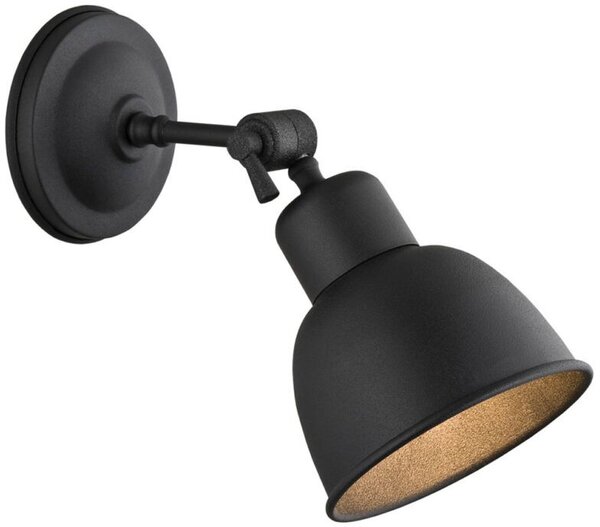 Argon Eufrat nástenná lampa 1x15 W čierna 3185