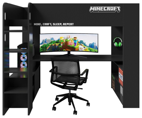 VYVÝŠENÁ POSTEĽ Minecraft - Detské izby