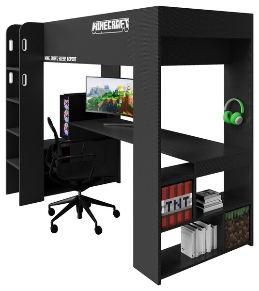 VYVÝŠENÁ POSTEĽ Minecraft - Detské izby