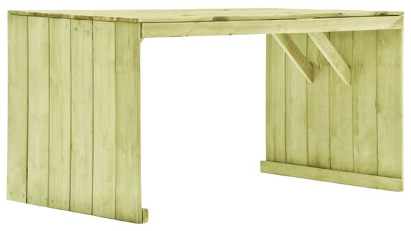 Záhradný stôl 150x87x80 cm, impregnovaná borovica