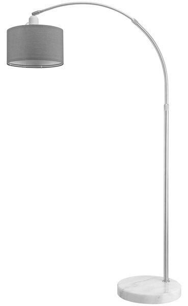 Oblúková stojanová lampa s mramorovou základňou