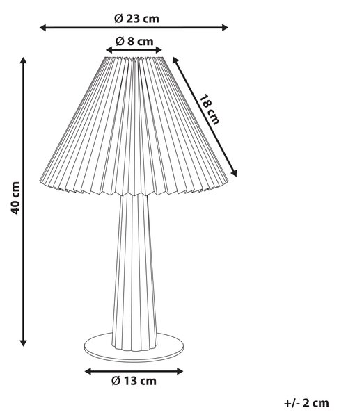 Stolná lampa prírodná kaučukové drevo biele látkové tienidlo industriálny štýl spálňa obývacia izba